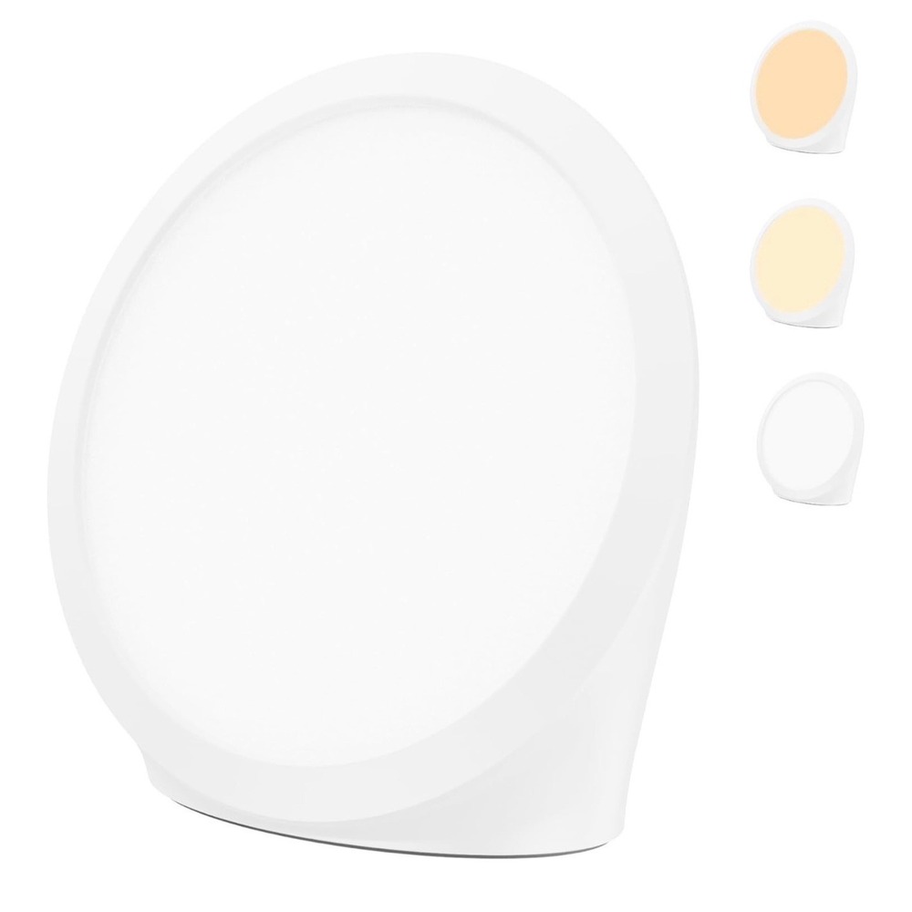 New Light Therapy Lamp UV-Free 10000 Lux Full Spectrum LED Mood Light with Timer